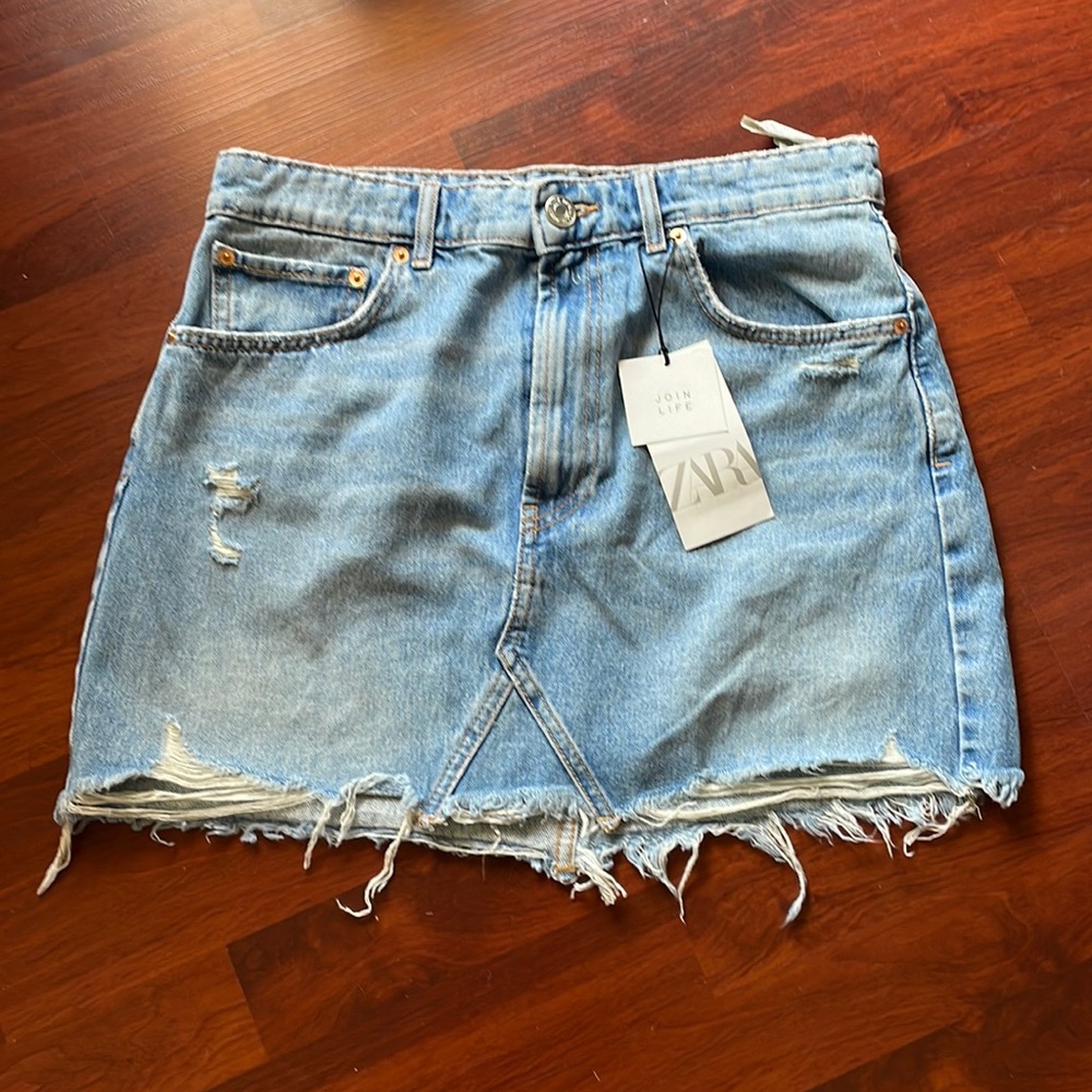 Denim skirt